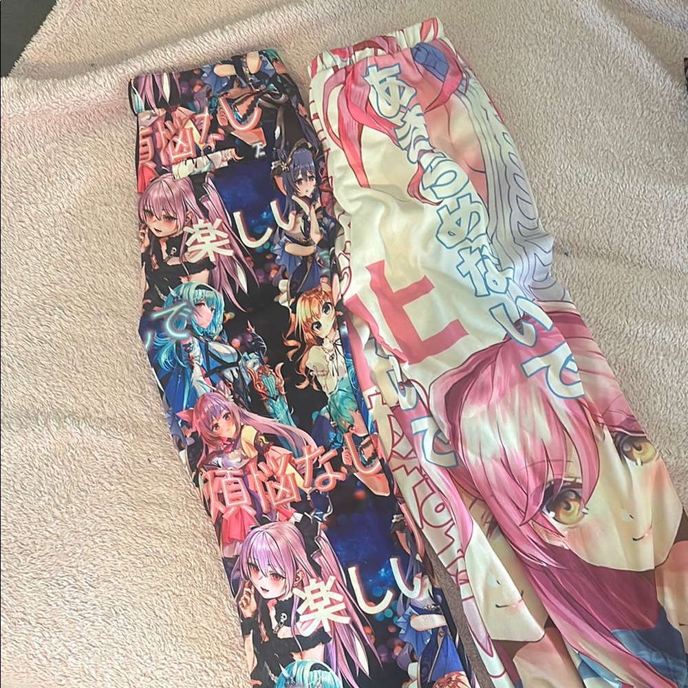 Anime Graphic Pants bundle